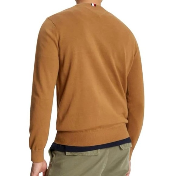 Tommy Hilfiger Men's Brown Signature Sweater size medium - Picture 10 of 10
